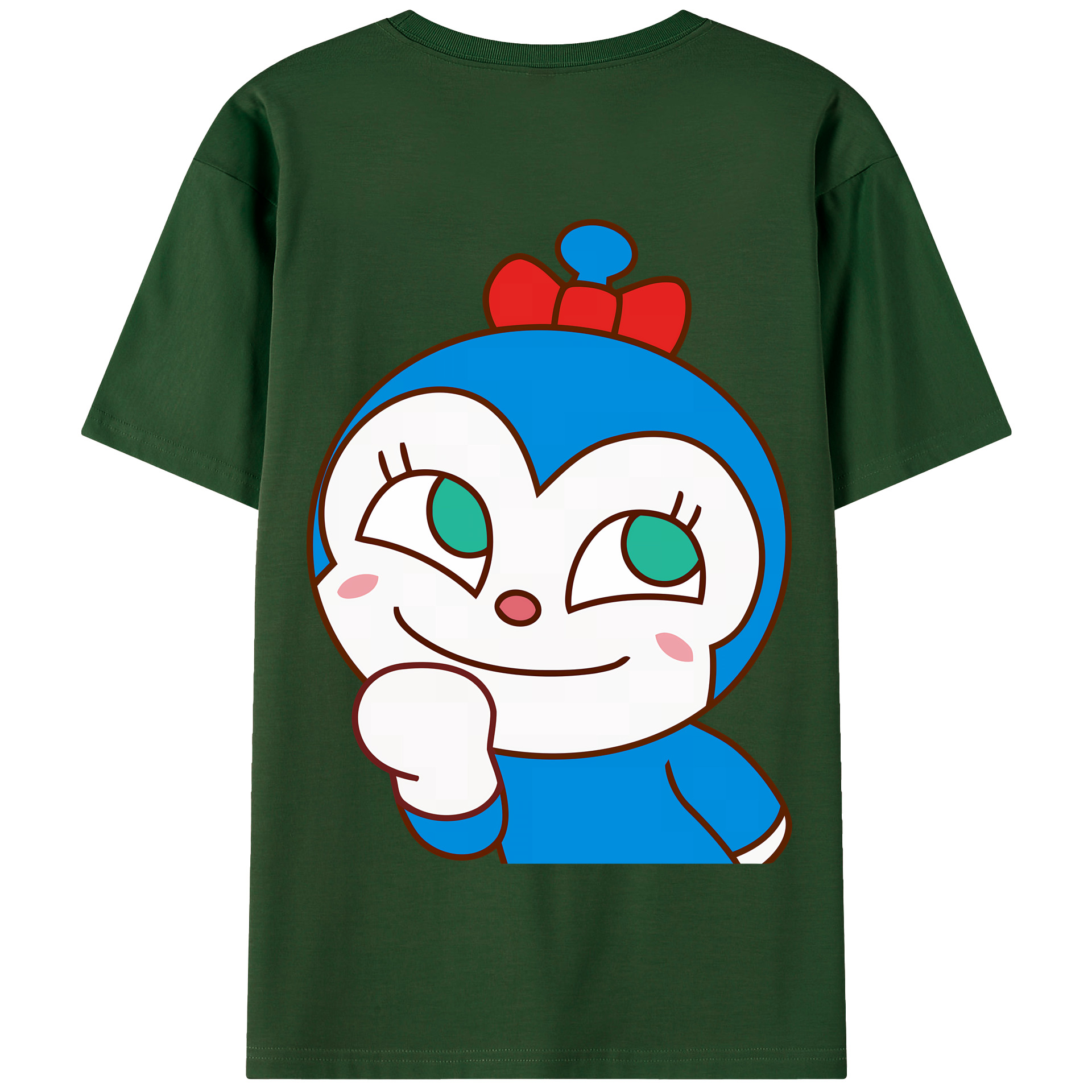 （画像用） アンパンマン Anpanman 綿100％半袖Tシャツ（背面プリント）